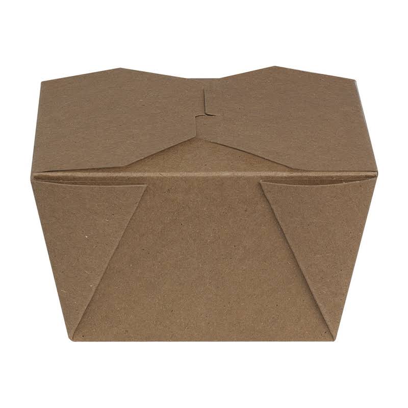 Brown Paperboard Take-Out Box M80435