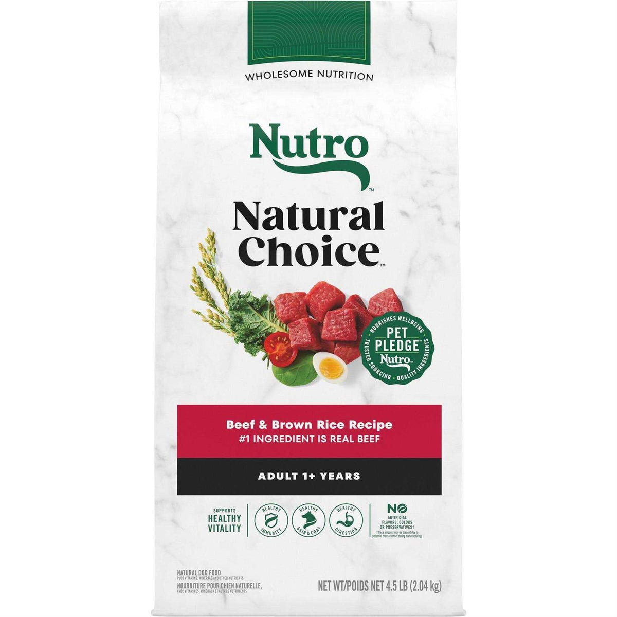 Adult Beef Rice Dry Dog Food W142451