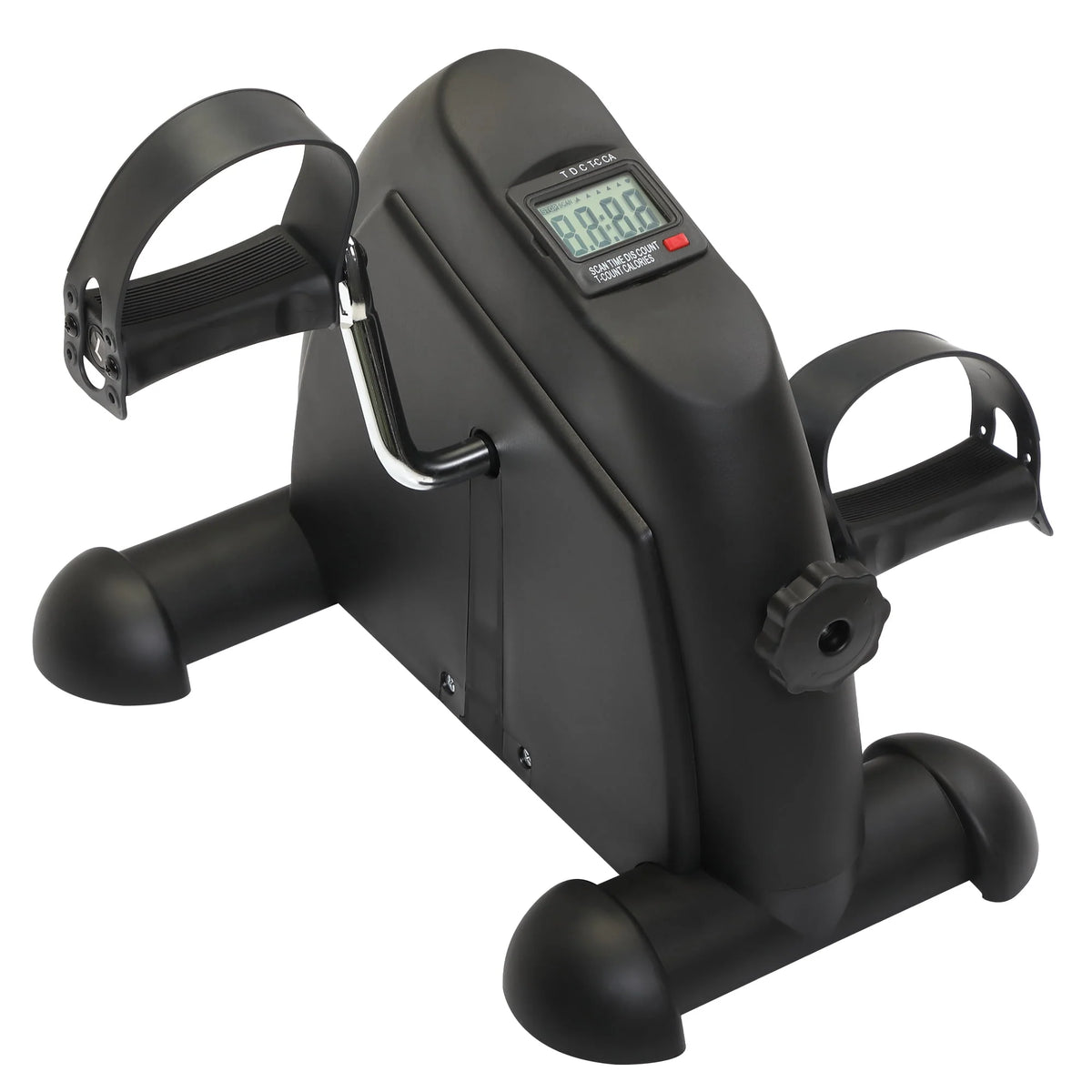 Mini Under Desk Pedal Exercise Bike with LCD Display, Black D76279