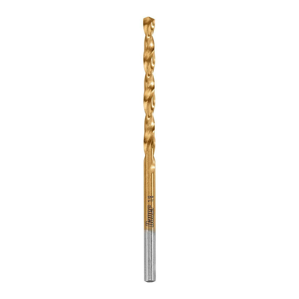 1/8 in. Titanium Drill Bit Set, 4 Piece S548476