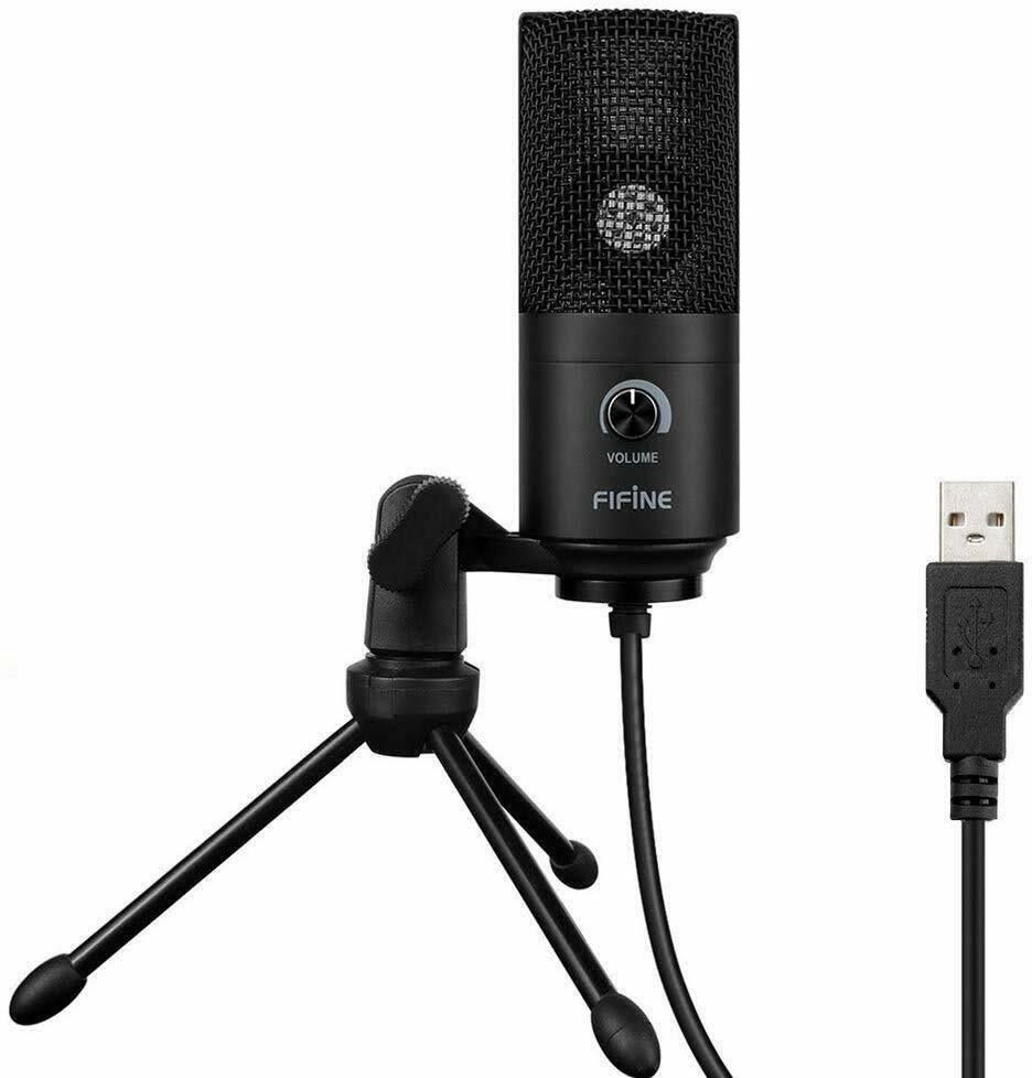 Black USB Condenser Microphone J586490