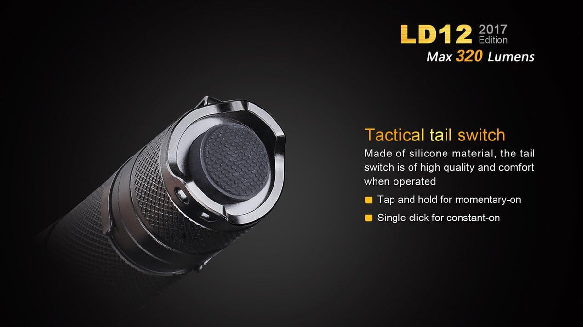 320 Lumen LED Tactical Flashlight K2049