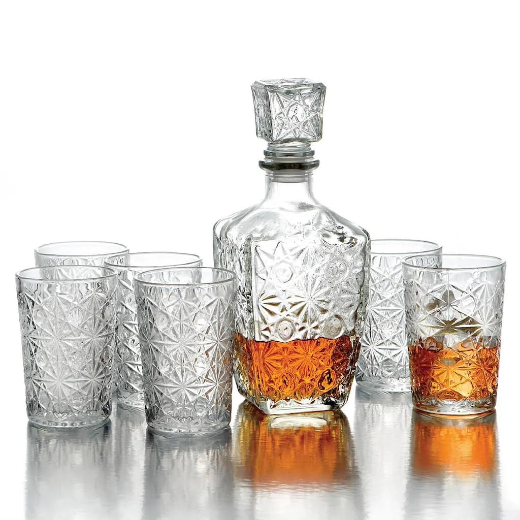 7-Piece Beverage Decanter Set W326933
