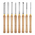 Wood Lathe Chisel Set, 8-Piece Z6089