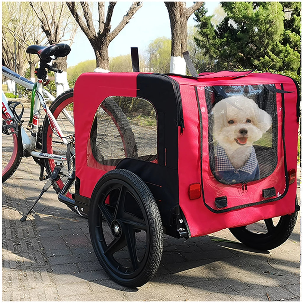 Dog Bike Trailer 2-in-1 Dog Stroller U350
