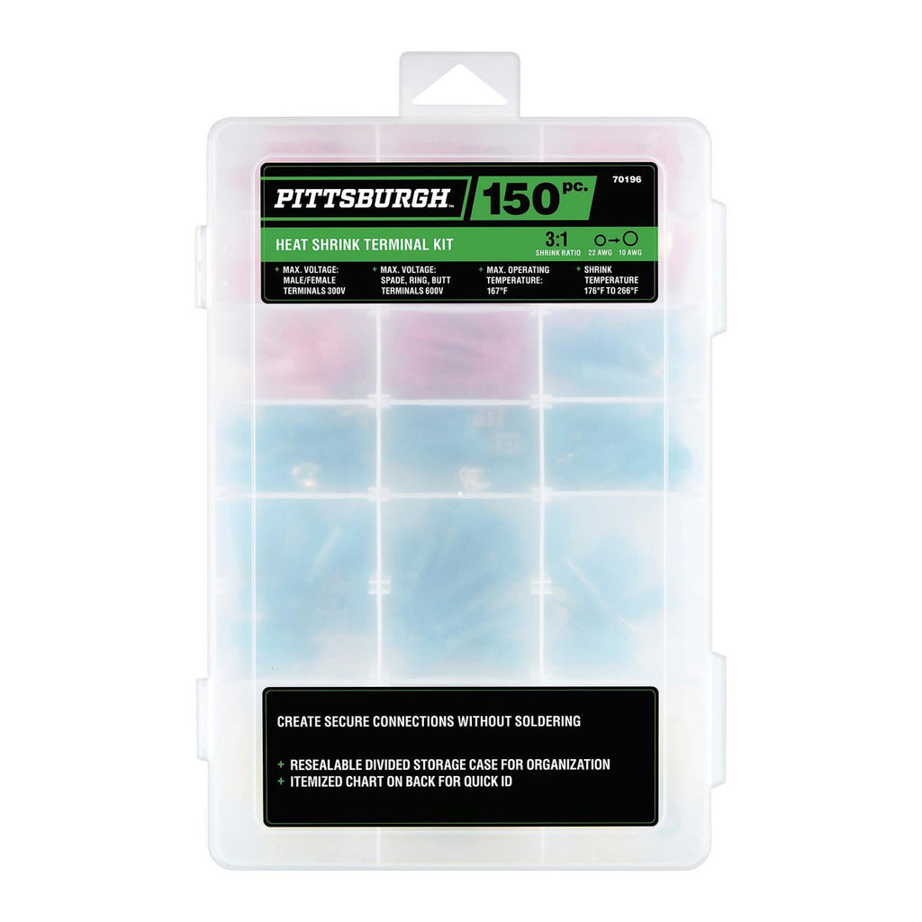 150-Piece Heat-Shrink Terminal Kit P39359