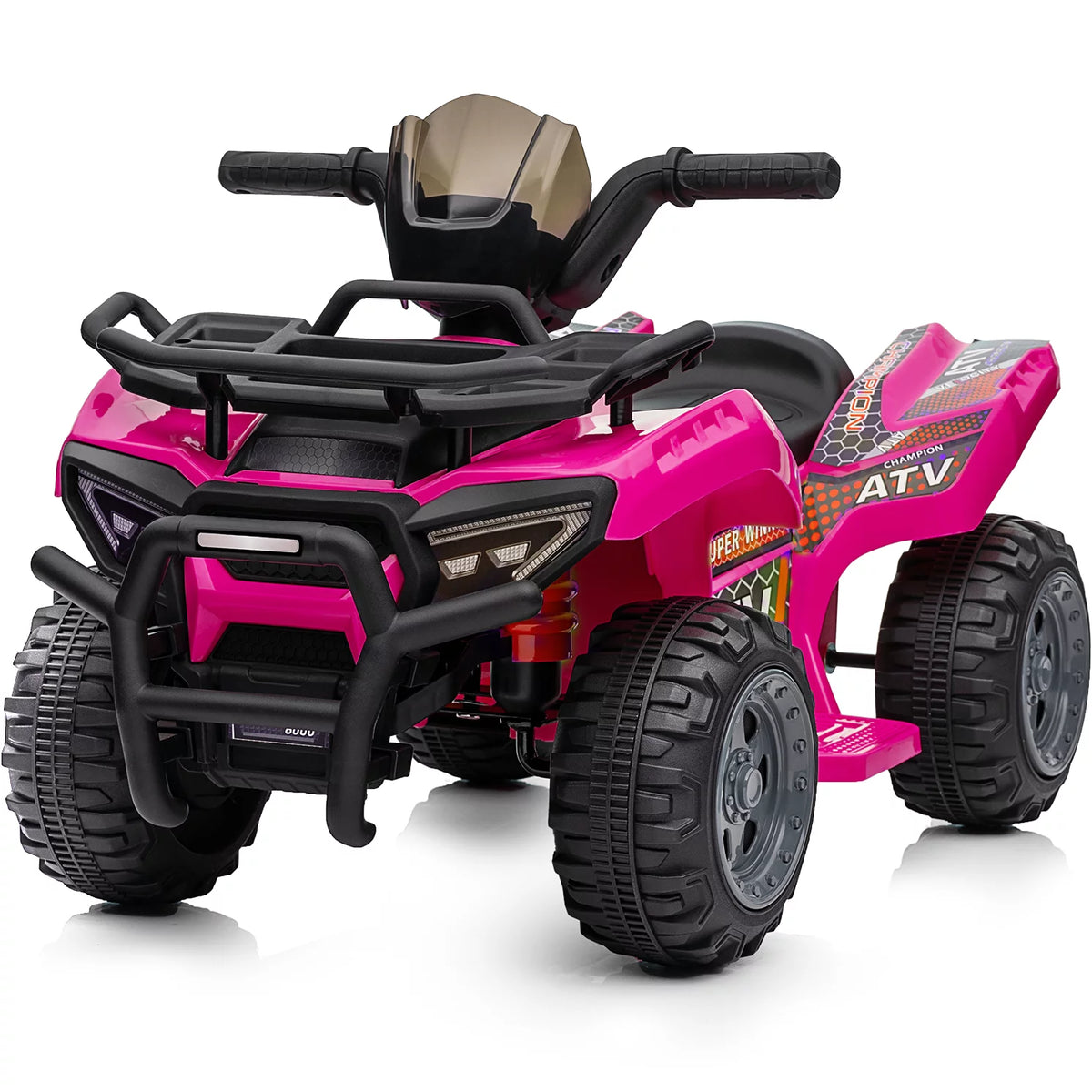 6V Ride-on Toy Kids ATV 4 Wheeler with Music Green I494