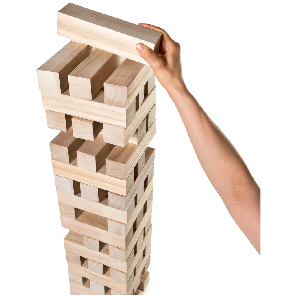 Wood Blocks Jumbling Tower Party Game K39878