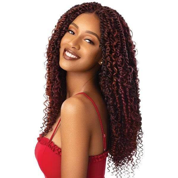 Synthetic 4x4 Swiss Lace Front Braid Wig L797