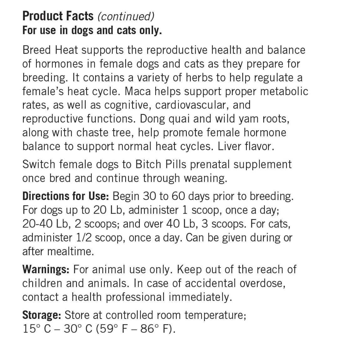 Pet Breeding & Reproductive Supplement Q410