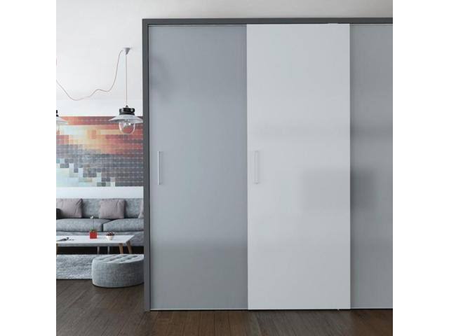 Sliding Closet Door Hardware Kit 78-Inch Tracks W45117