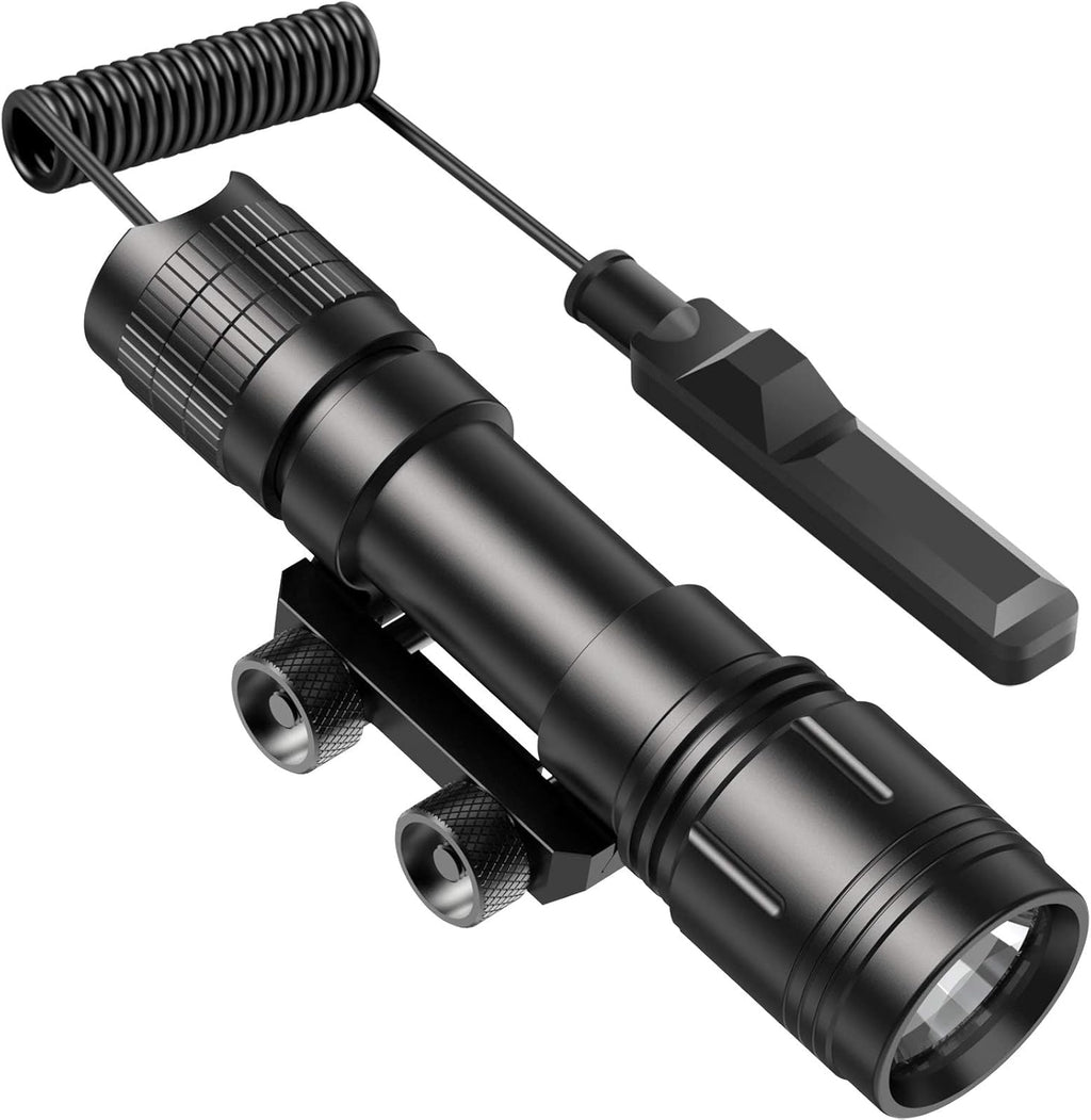 1200 Lumen Rail Mounted Tactical Flashlight Matte Black LED R662967