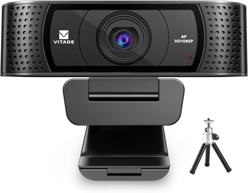 1080P Webcam with Microphone & Cover Slide T421006