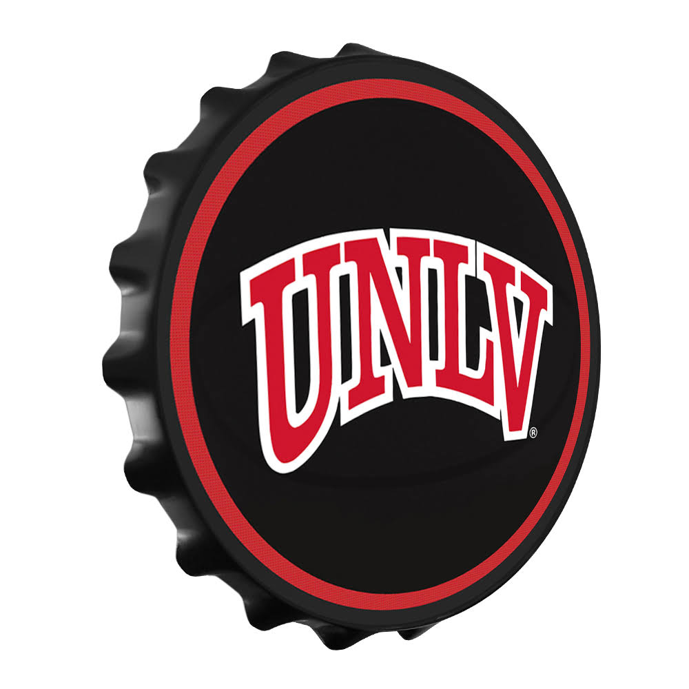 Bottle Cap Wall Sign Black I784