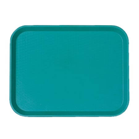 Plastic Fast Food Tray Teal P950