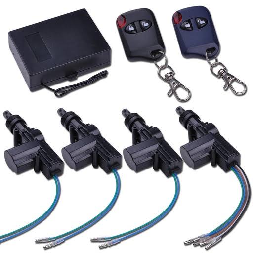 4 Car Door Power Central Lock Keyless Entry Kit P646404