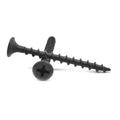 #10-12 x 3 1/2 inch Fine Thread Drywall Screw Phillips Bugle Head Black Phosphate 500 Pk S4508
