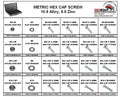 HEX Cap Screw 10.9 Alloy, 8.8 ZINC Assortment E377
