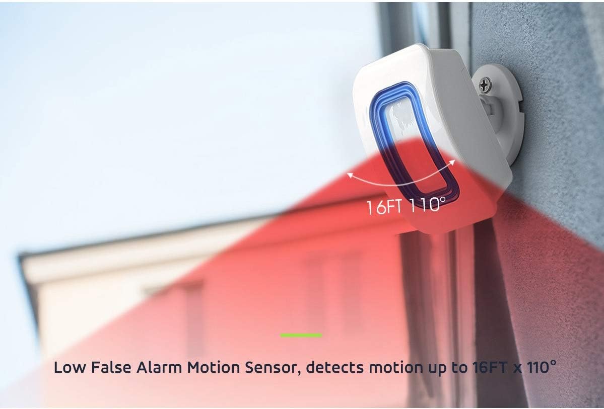 Wireless Caregiver Pager Indoor Motion Sensor Alert Pack of 2 E481115