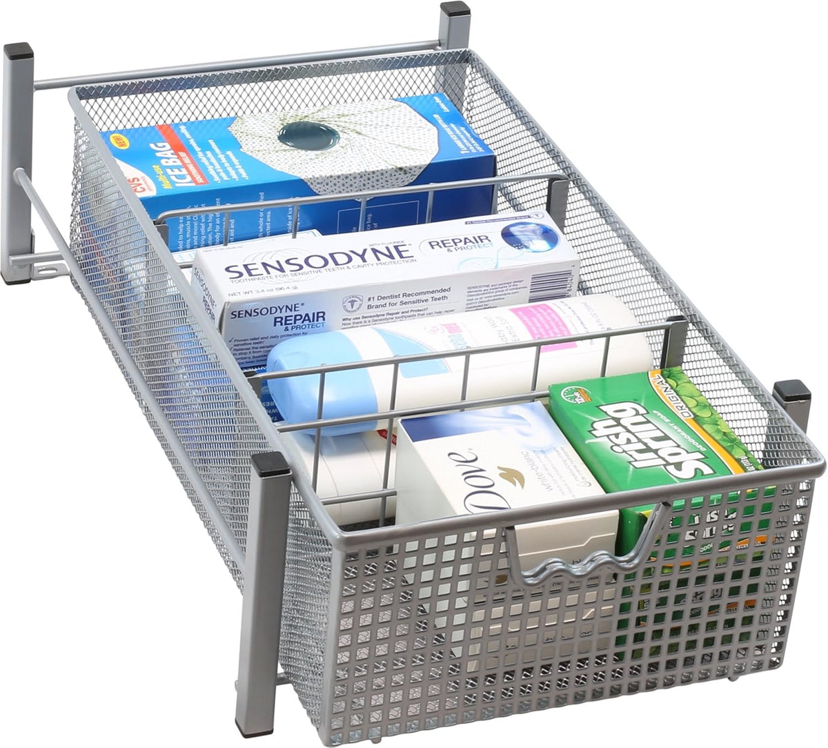 Mesh Cabinet Basket Organizer Q259