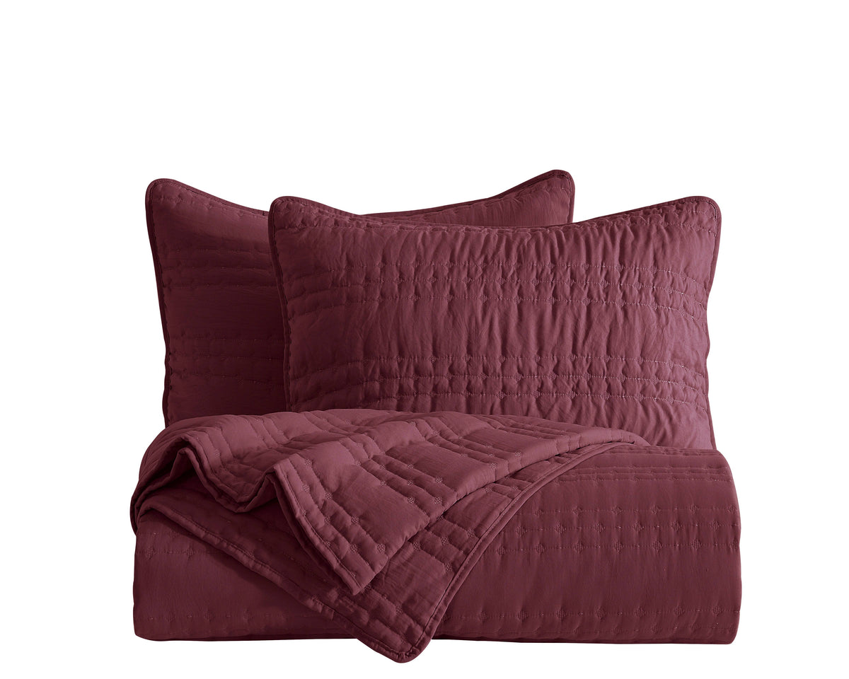 Stonewashed Quilt Set King D966