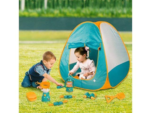 Kids Camping Set with Tent 24pcs E388895