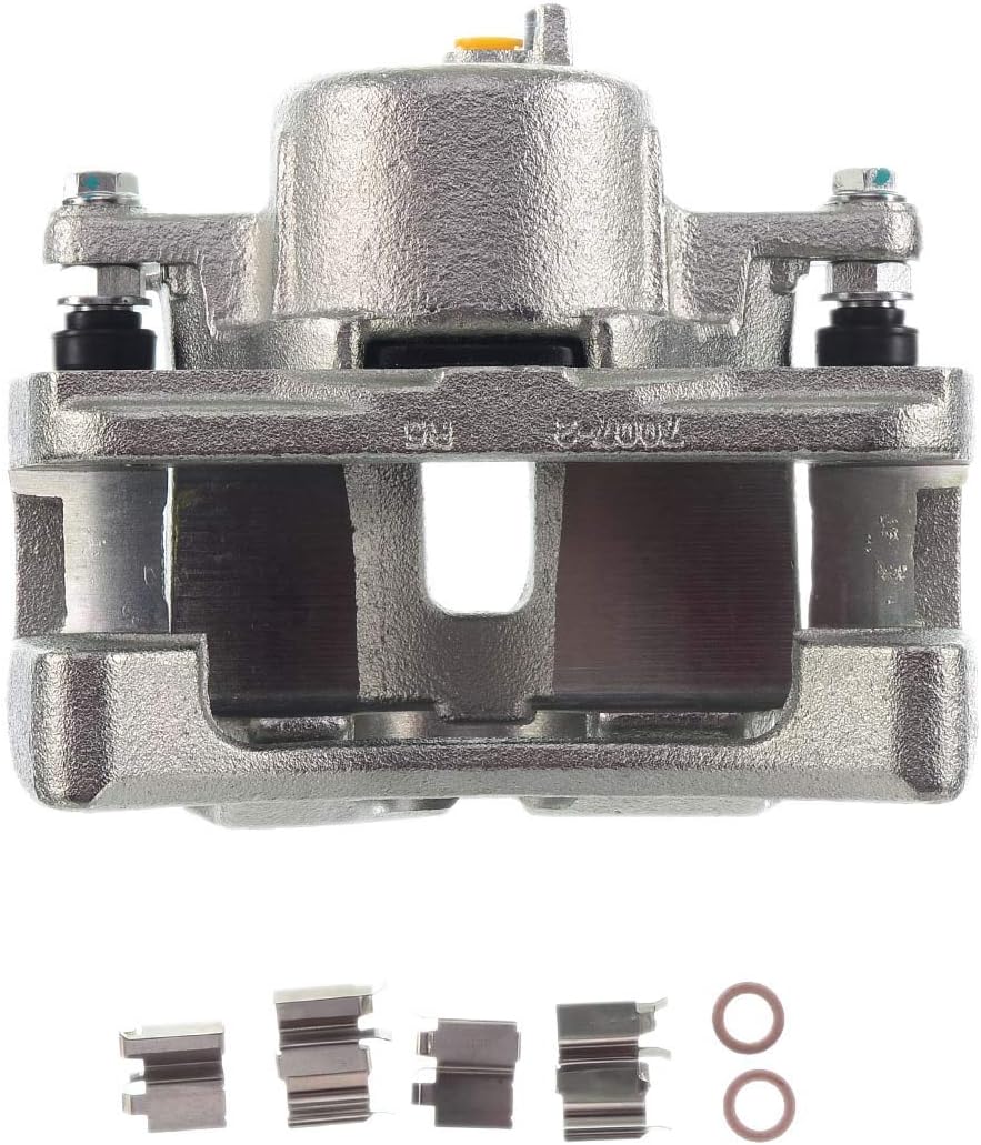 Disc Brake Caliper Assembly with Bracket Front Left Driver Side N510