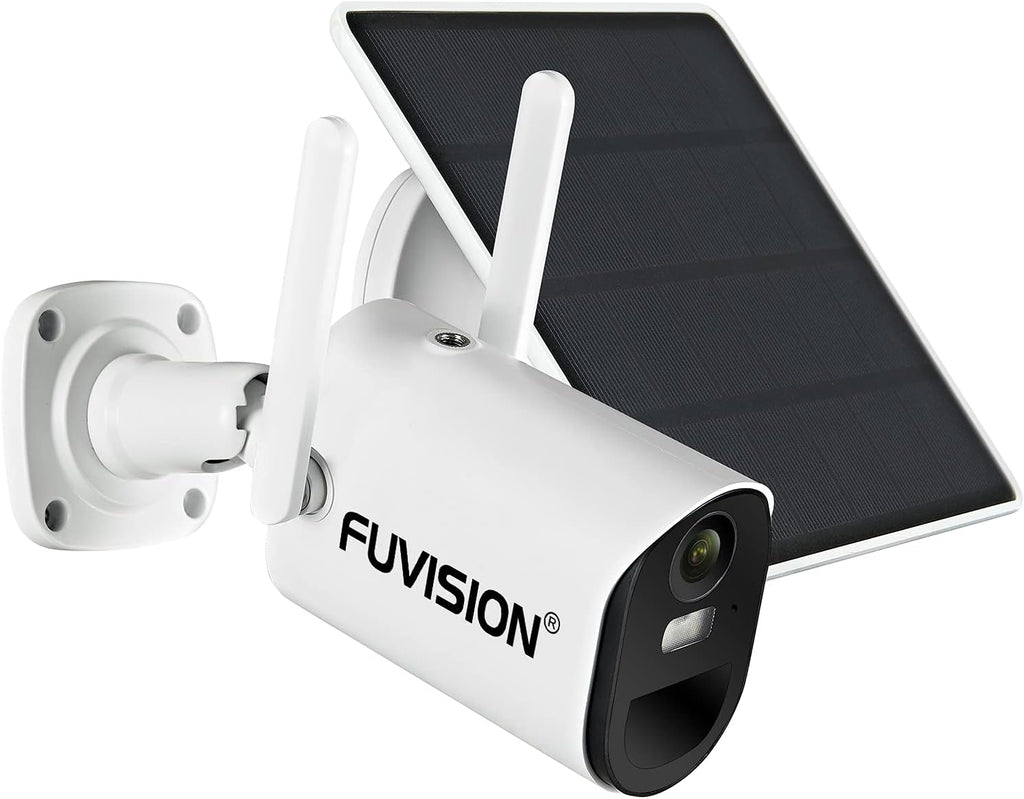 Solar Battery Powered 1080p Wireless Outdoor Camera O377344