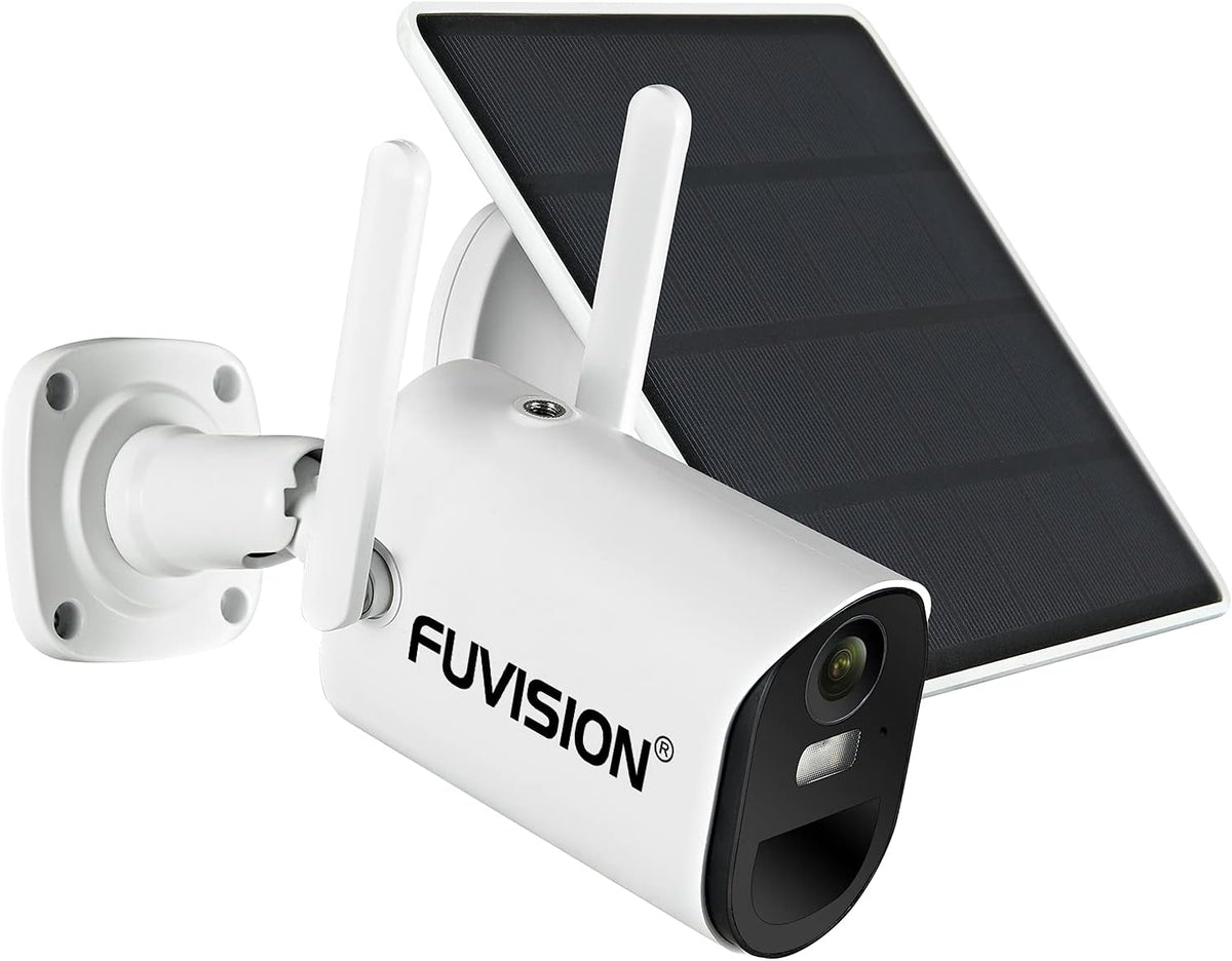 Solar Battery Powered 1080p Wireless Outdoor Camera O377344