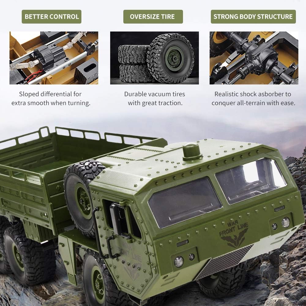 Remote Control 6WD Off-Road Truck B72305