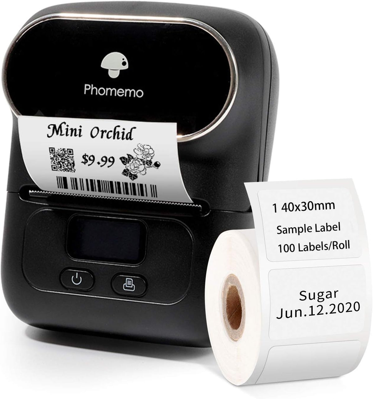 Portable Mini Bluetooth Thermal Label Printer W615295