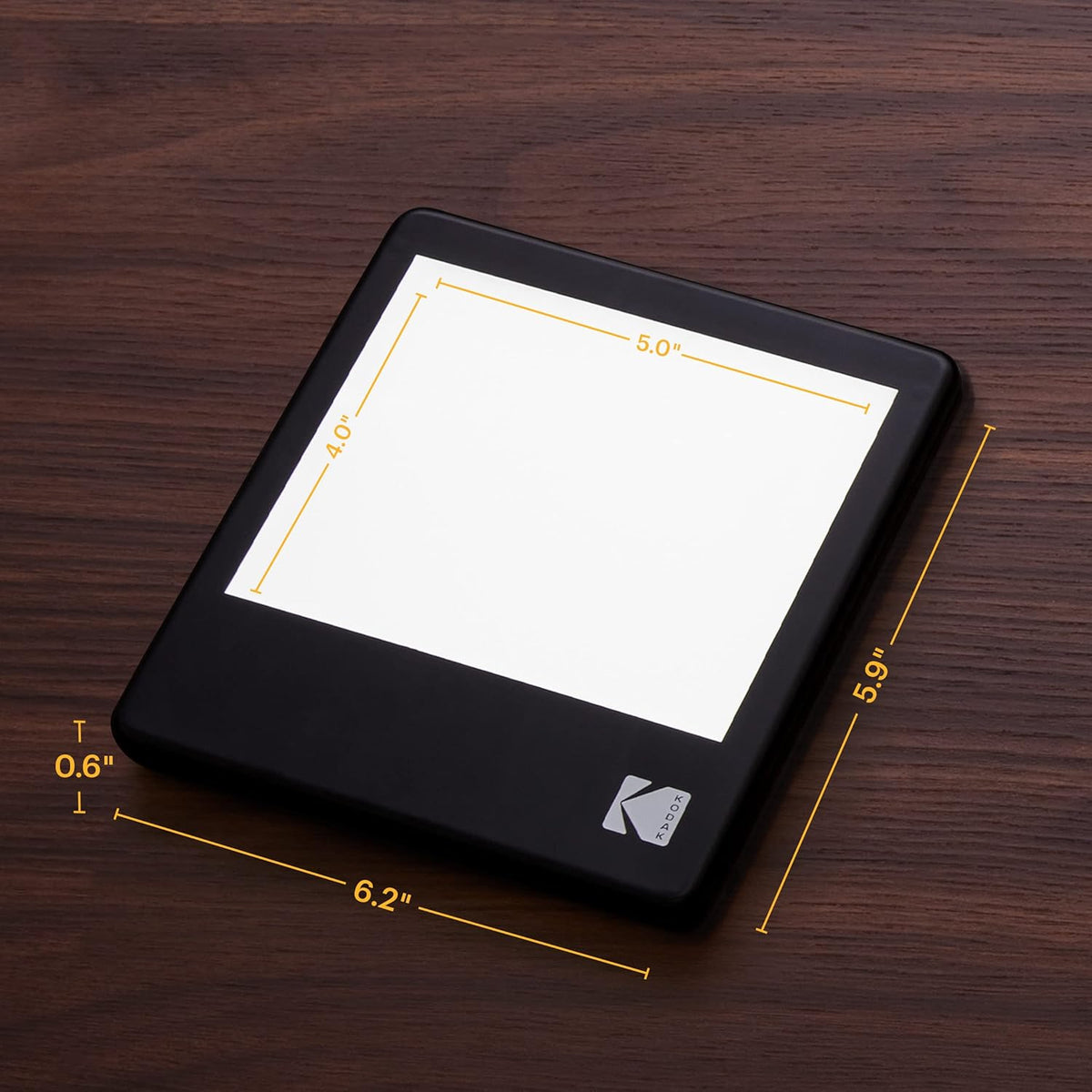 LED Light Box 5”x4” for Negatives, Slides & Films J8429