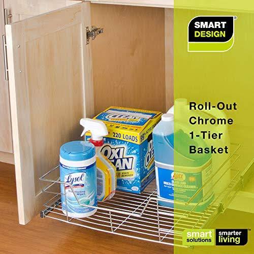 1-Tier Pull-Out Cabinet Organizer C407684