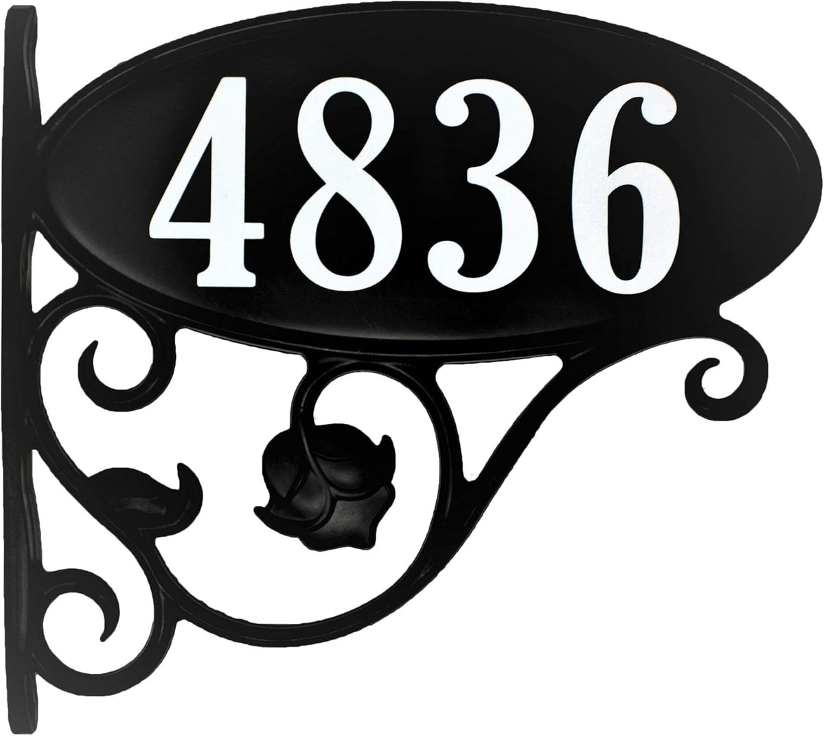 Handcrafted Double Sided Reflective Mailbox Address Sign U56923