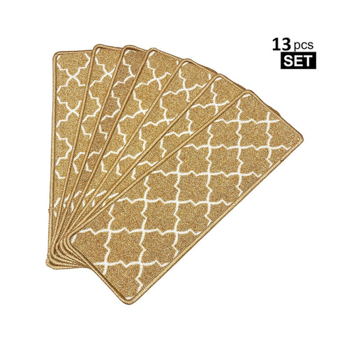 13-Piece Non-Slip Stair Treads with Landing Mat M5959
