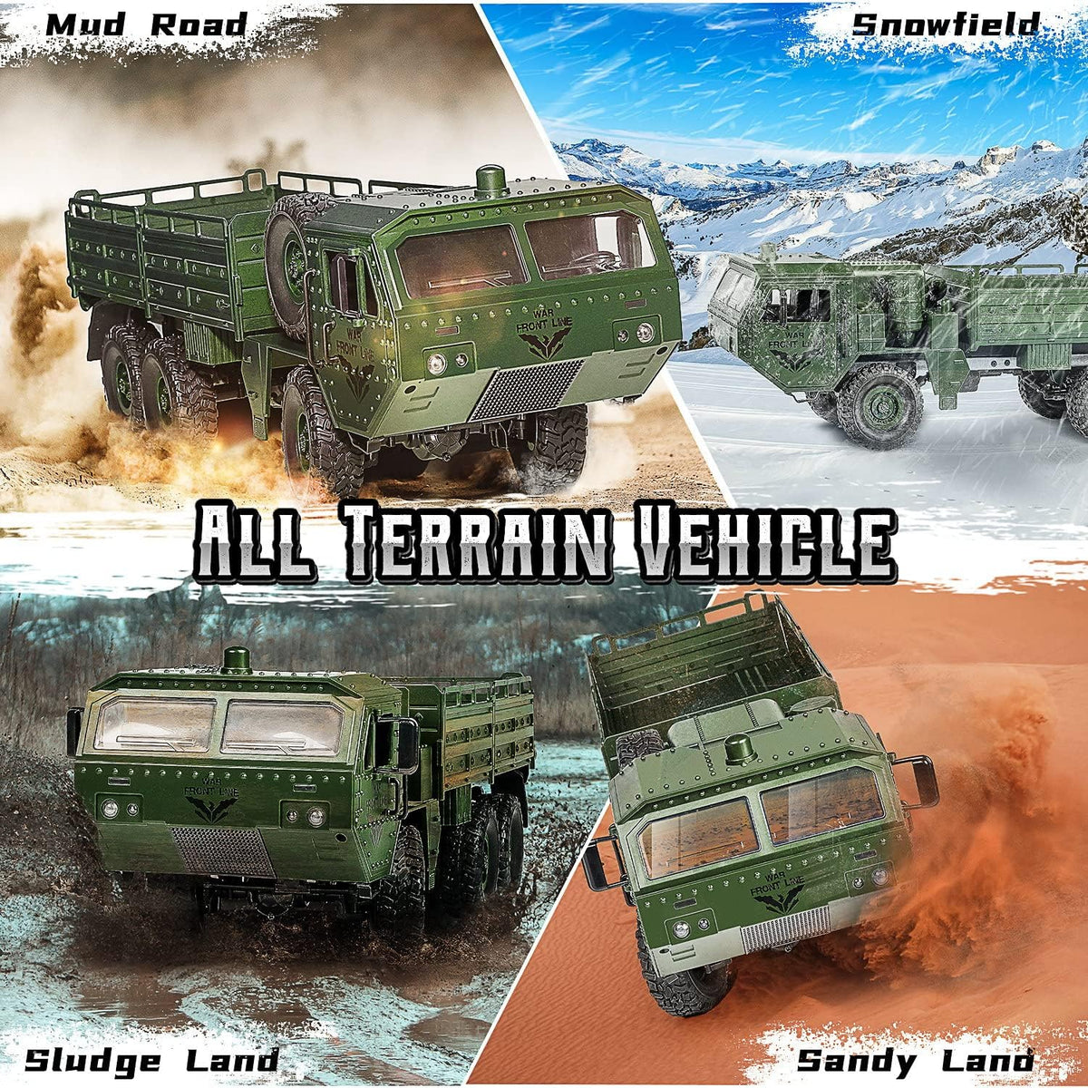 Remote Control 6WD Off-Road Truck B72305