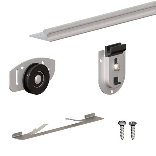 Sliding Closet Door Hardware Kit 78-Inch Tracks W45117