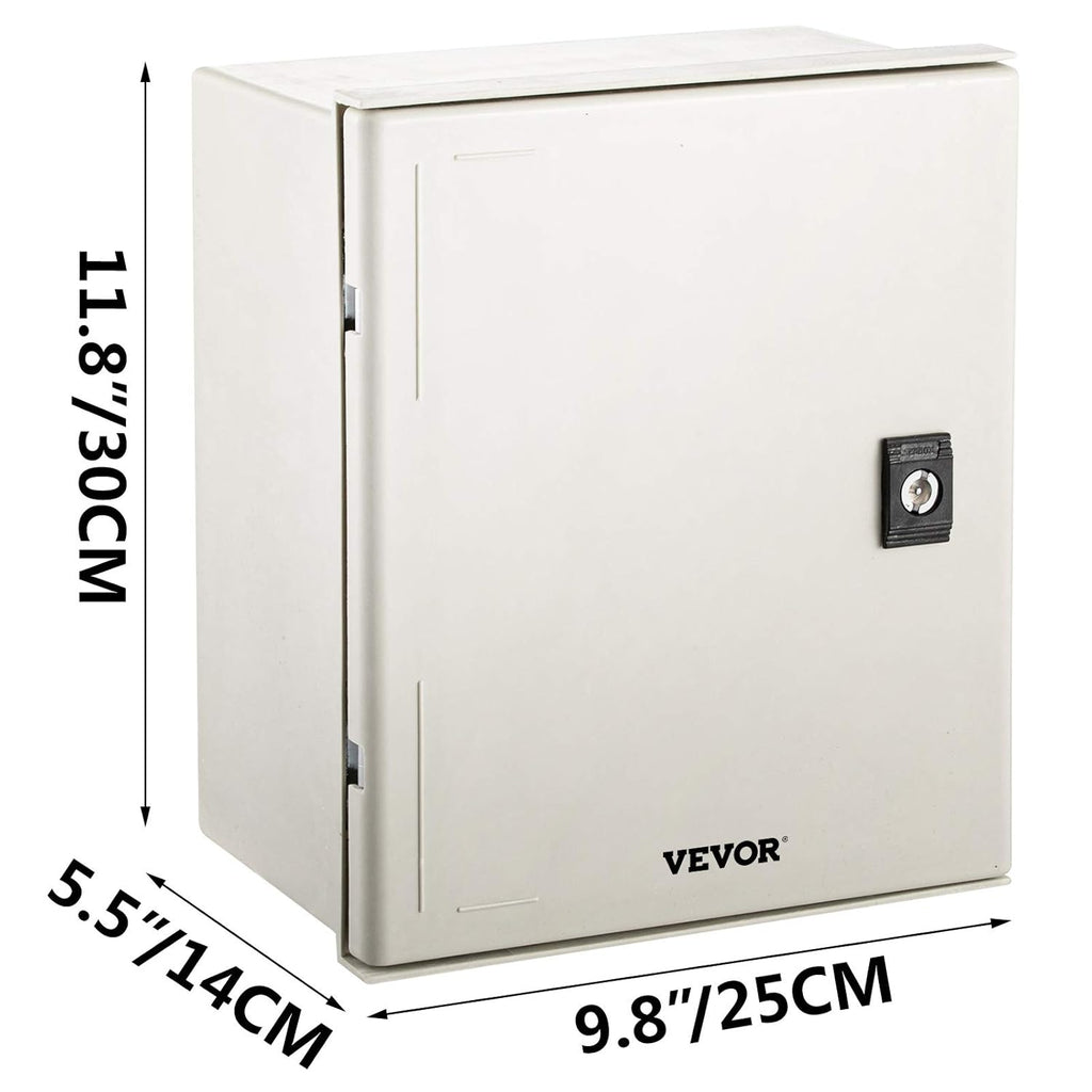 12 x 10 x 6'' NEMA 4X Fiberglass Electrical Enclosure F55119