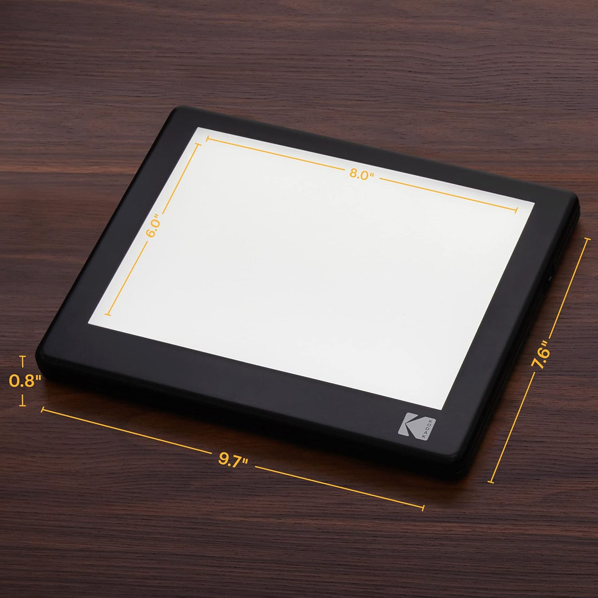 LED Light Box 5”x4” for Negatives, Slides & Films J8429