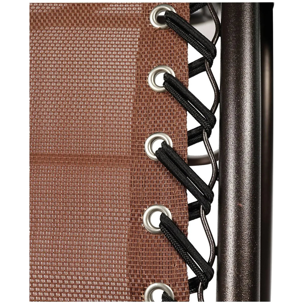 Zero Gravity Folding Chair with Canopy Brown Z481