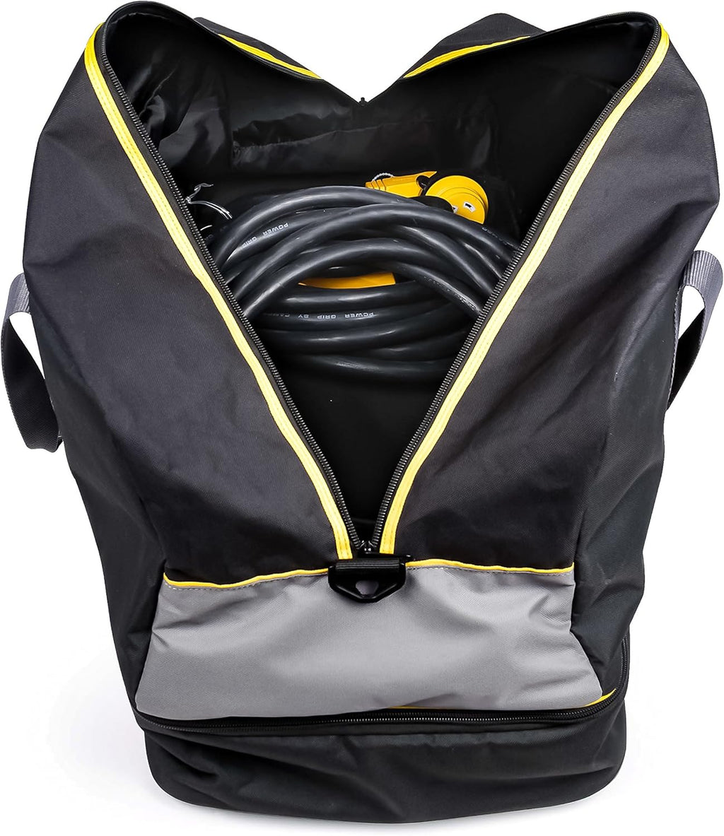 Black Electrical Accessory Bag with Adapter Storage G879