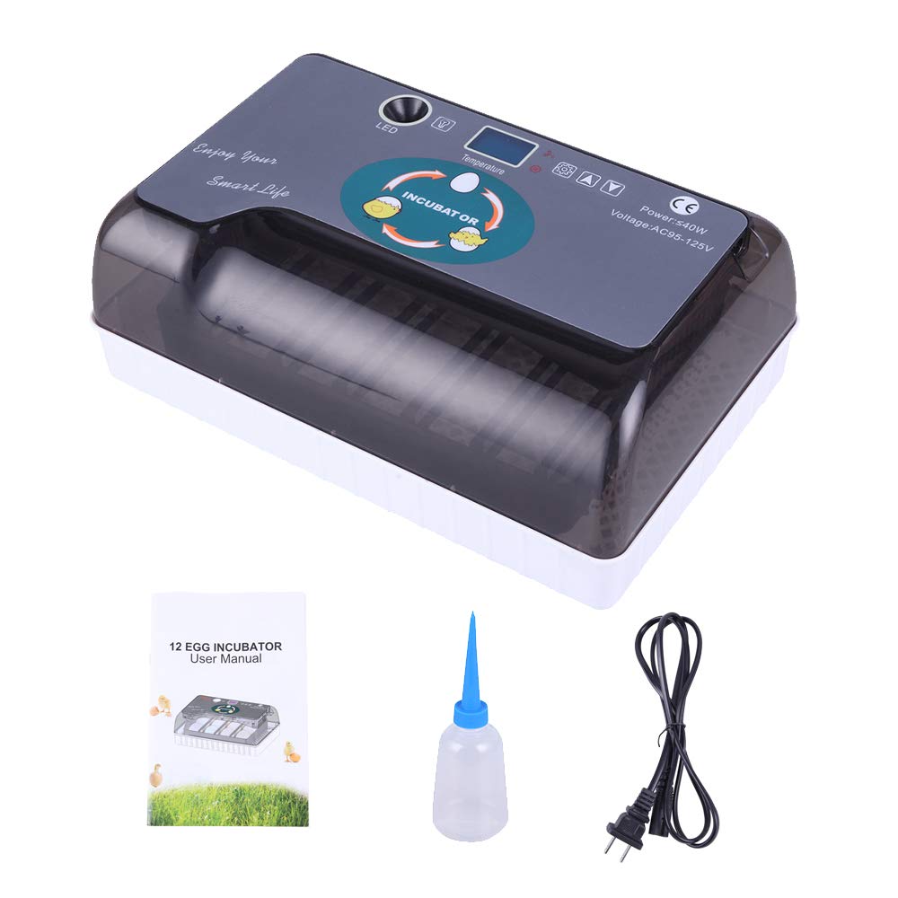 9-35 Egg Incubator Automatic Egg Turner LED Candler D439360