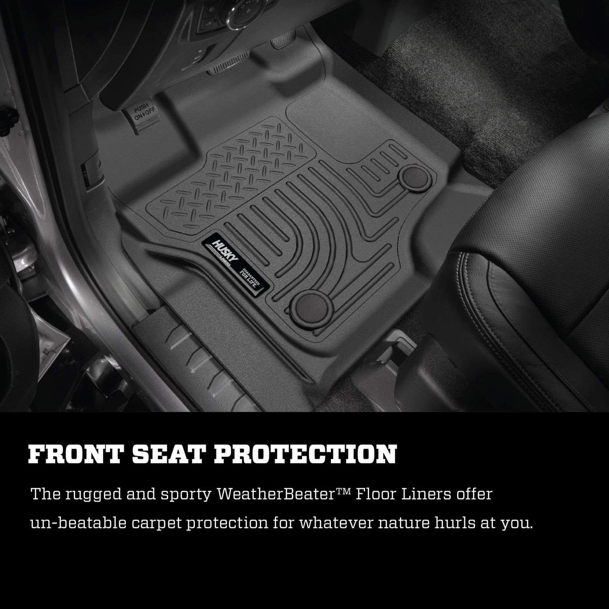 Black 2nd Seat Floor Liner J827102