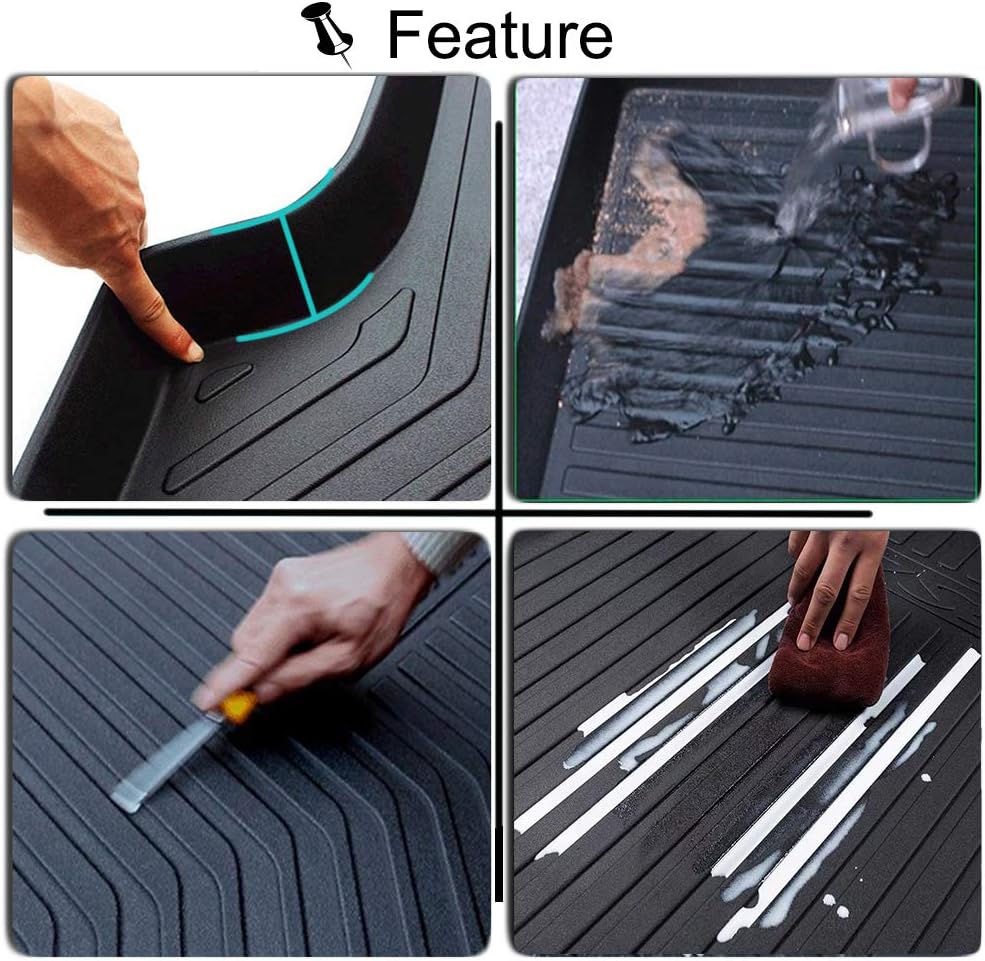 Waterproof Cargo Liner Rear Trunk Floor Mat Z134