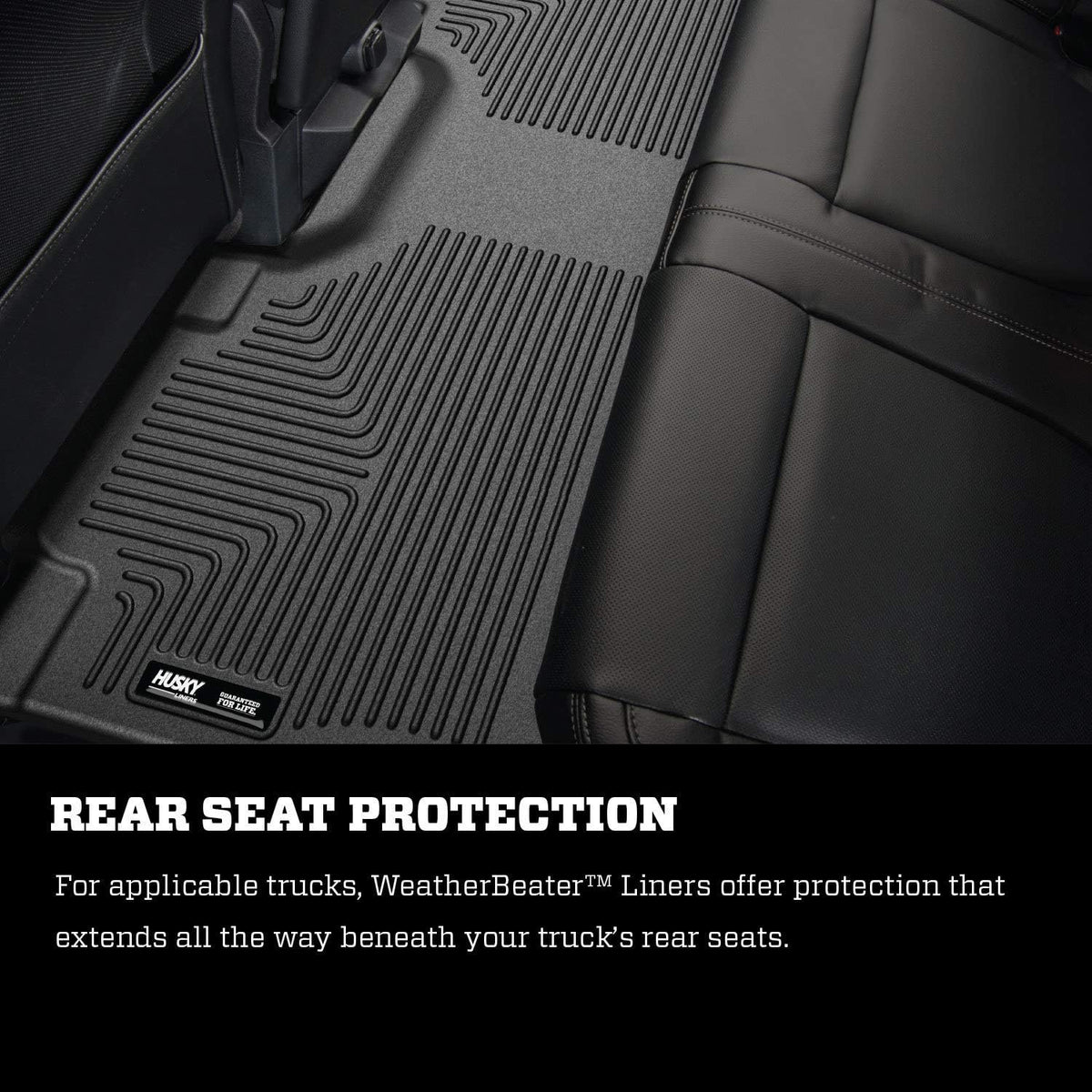 Black 2nd Seat Floor Liner J827102