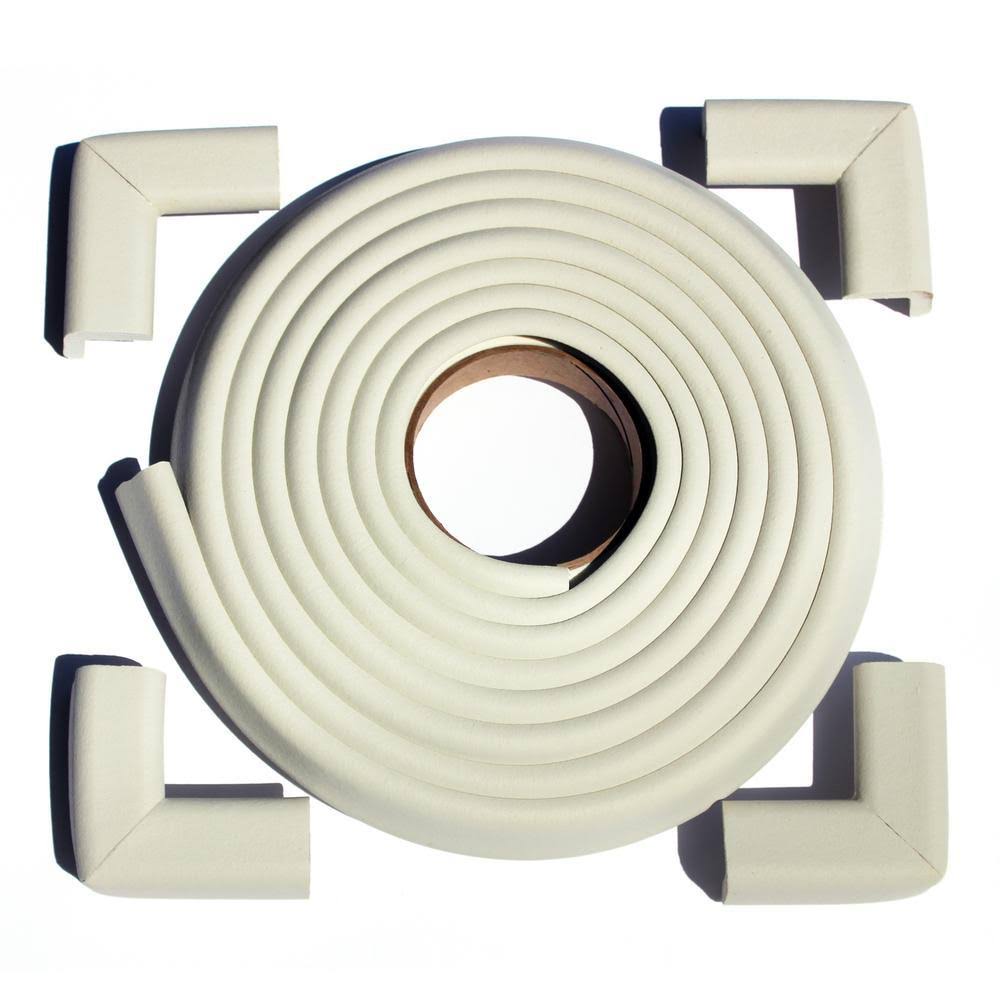 12 ft. Edge and Corner Safety Cushion Roll 4-Pack V21813