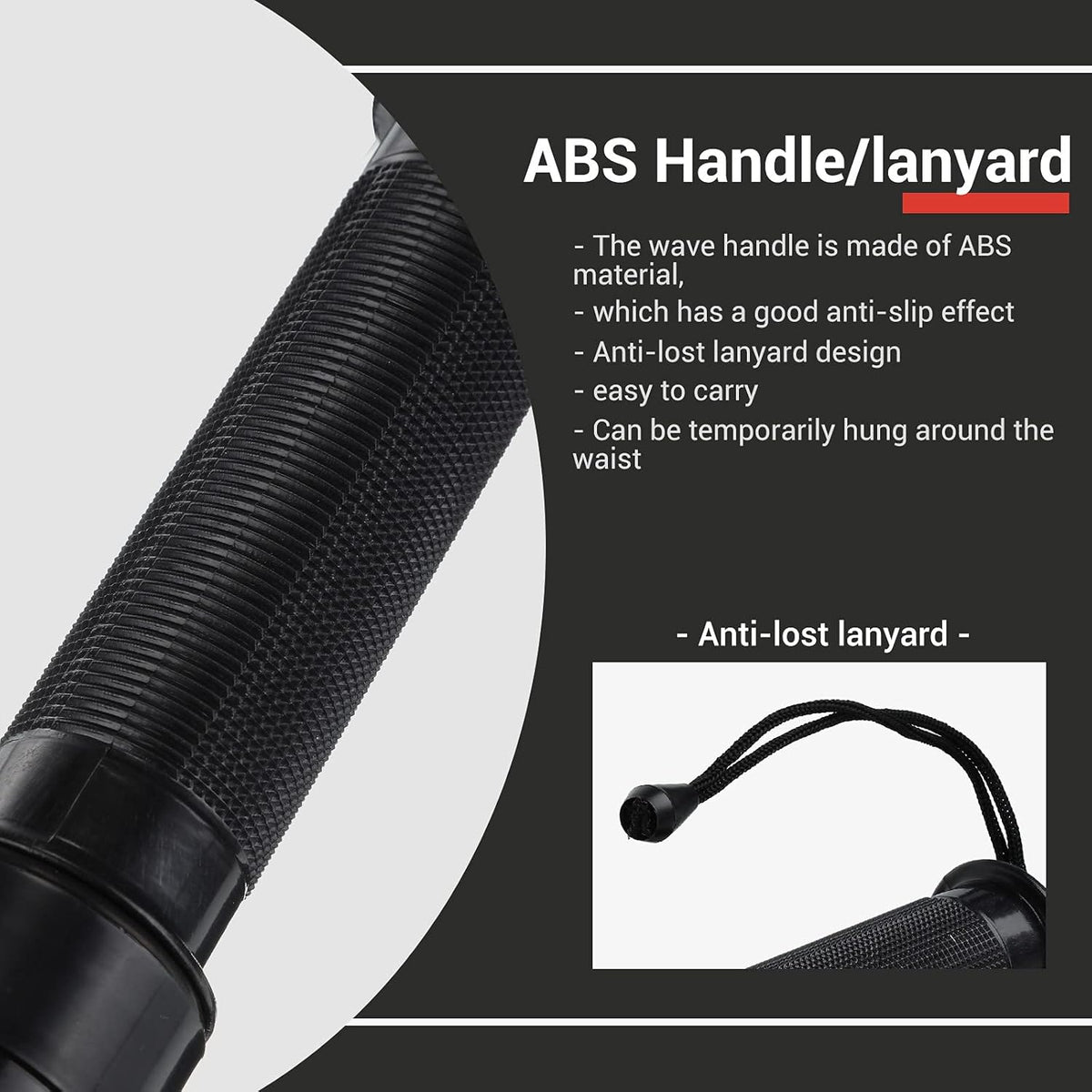 21 Inch LED Traffic Wand with Wrist Strap P910190