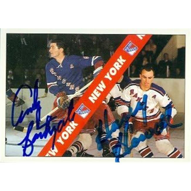 Autographed Hockey Card M4569