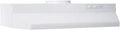 White Range Hood Insert with Light S6502