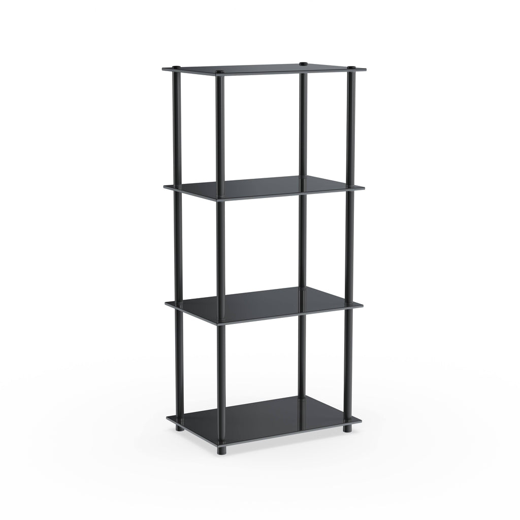 Glass 4-Tier Tower Shelf V427
